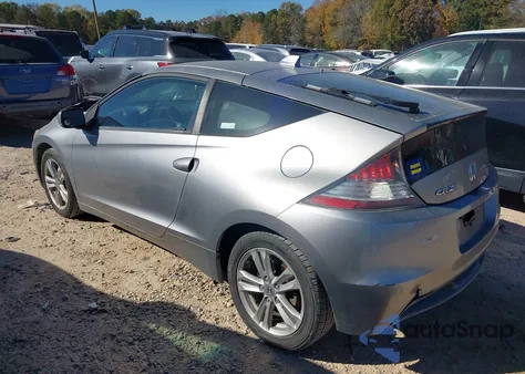 2011 Honda Cr-Z Ex from USA, damaged, VIN JHMZF1D67BS011657